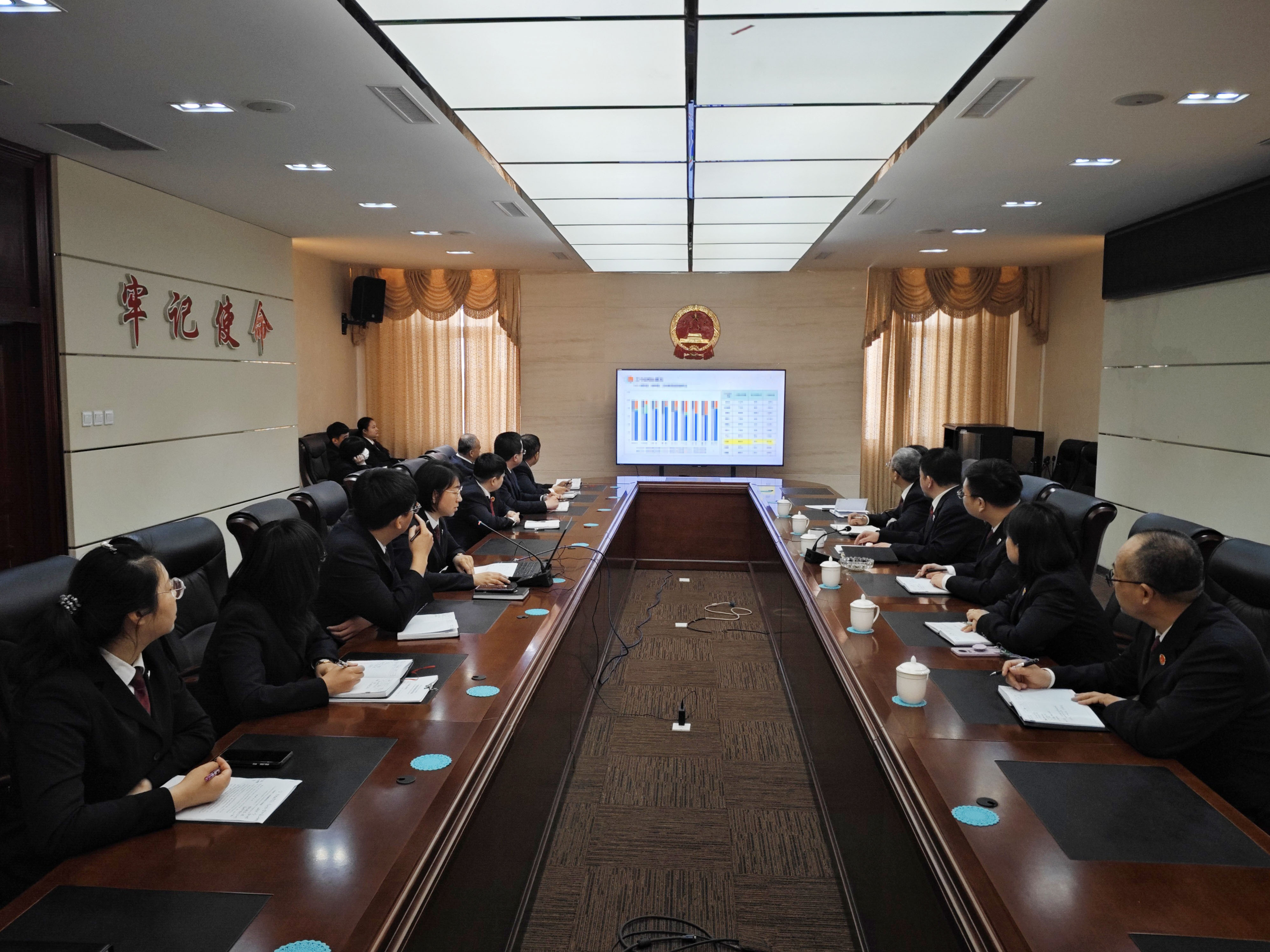 台安县人民检察院召开检察长办公会暨第一季度办案质效分析会